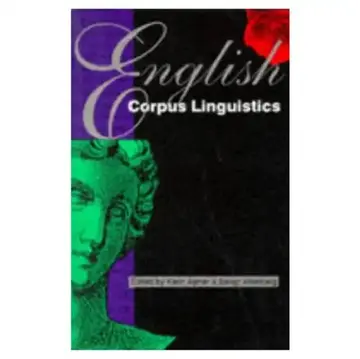 Cover of English Corpus Linguistics
