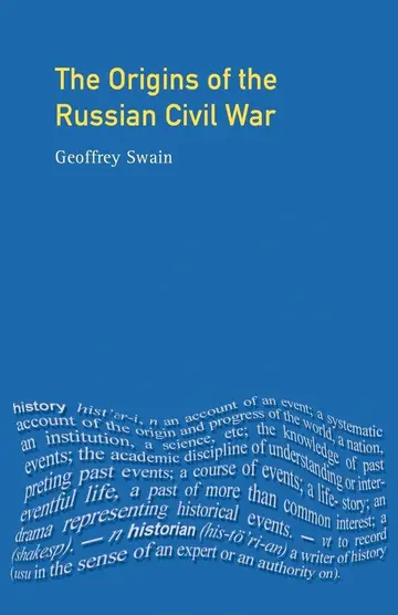 Cover of The Origins of the Russian Civil War