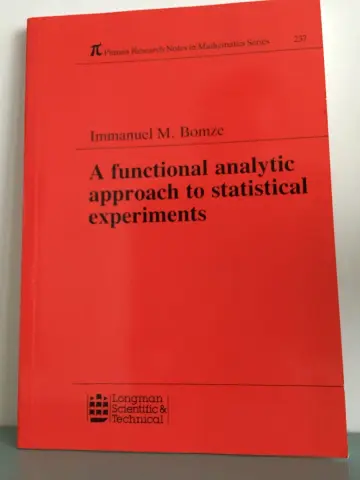 Cover of A Functional Analytic Approach to Statistical Experiments
