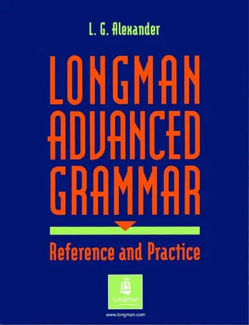 Cover of Longman Advanced Grammar Paper