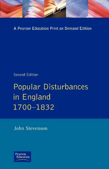 Cover of Popular Disturbances in England, 1700-1832