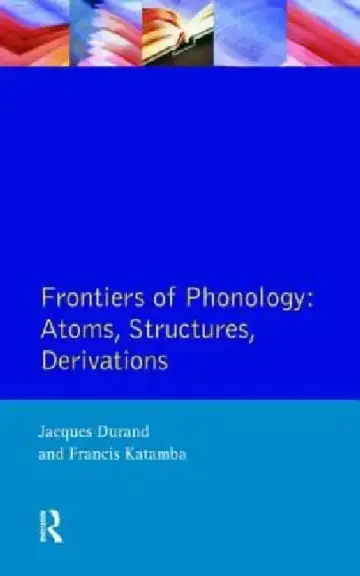 Cover of Frontiers of Phonology