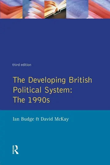 Cover of The Developing British Political System