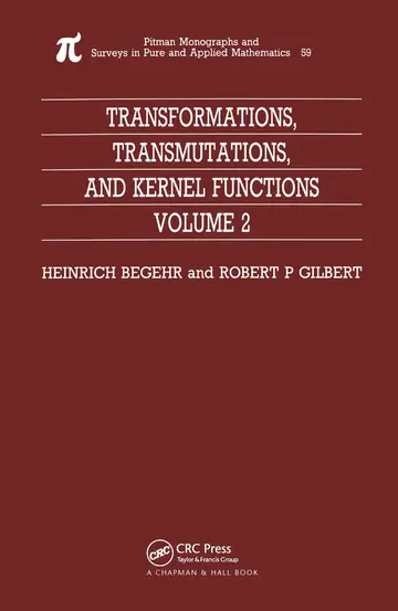 Cover of Transformations, Transmutations, and Kernel Functions (2)