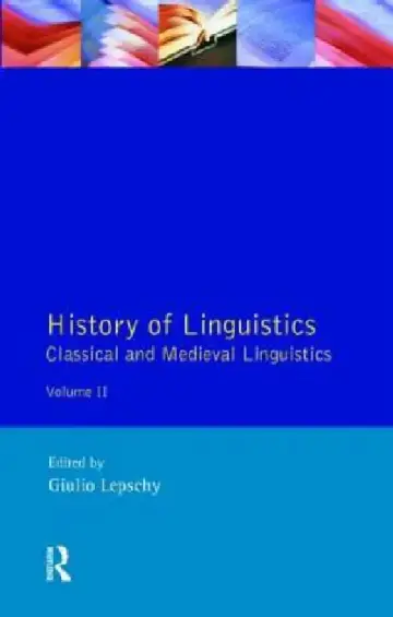 Cover of History of Linguistics
