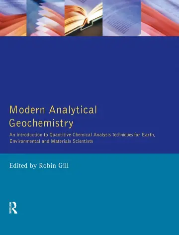 Cover of Modern Analytical Geochemistry
