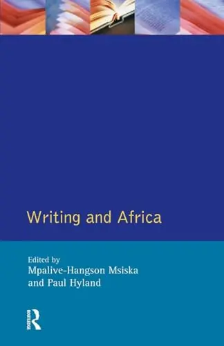 Cover of Writing and Africa