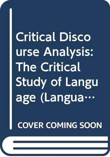 Cover of Critical Discourse Analysis