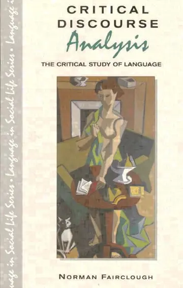 Cover of Critical Discourse Analysis