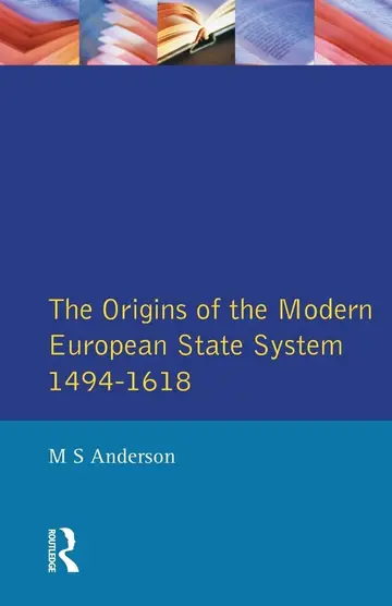 Cover of The Origins of the Modern European State System, 1494-1618