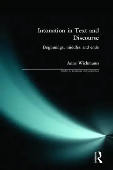 Cover of Intonation in Text and Discourse