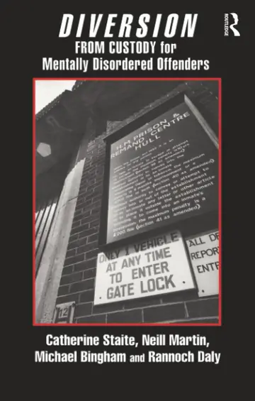 Cover of Diversion from Custody for Mentally Disordered Offenders