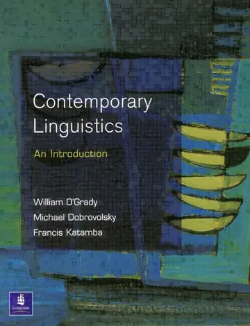 Cover of Contemporary Linguistics