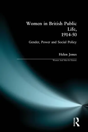 Cover of Women in British Public Life, 1914-1950