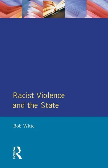 Cover of Racist Violence and the State