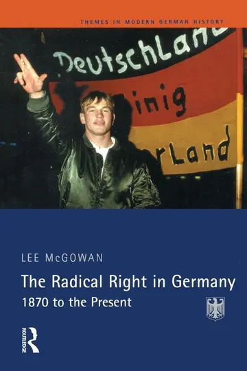 Cover of The Radical Right in Germany