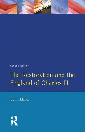 Cover of The Restoration and the England of Charles II