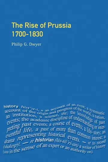 Cover of The Rise of Prussia 1700-1830