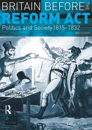 Cover of Britain before the Reform Act