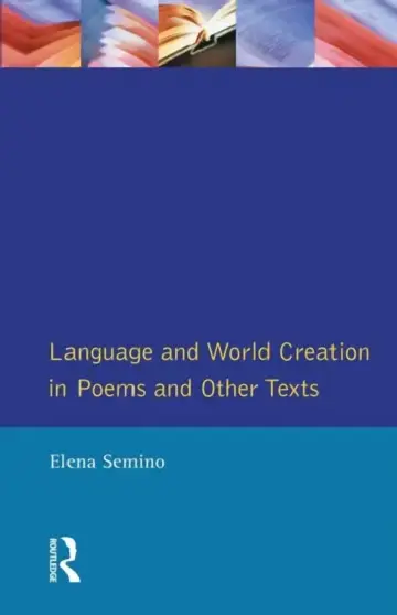 Cover of Language and World Creation in Poems and Other Texts
