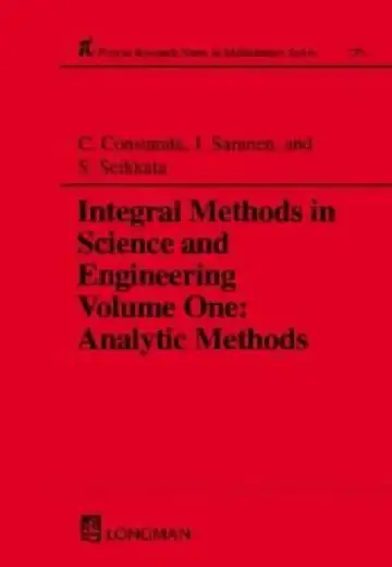 Cover of Integral Methods in Science and Engineering