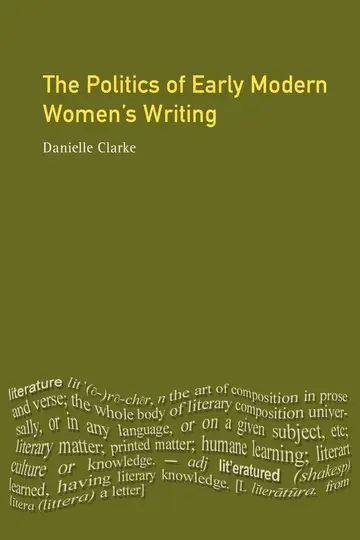 Cover of The Politics of Early Modern Women's Writing