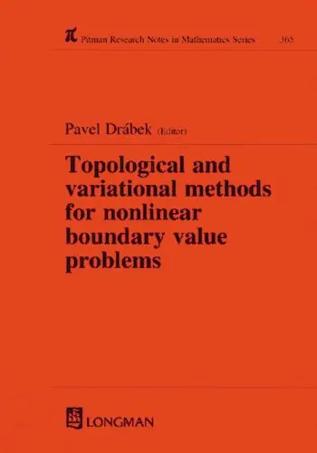 Cover of Topological and Variational Methods for Nonlinear Boundary Value Problems