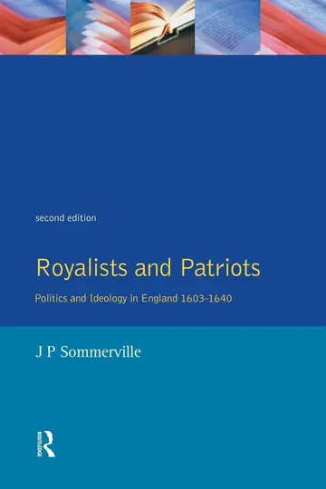Cover of Royalists and Patriots