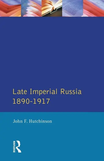 Cover of Late Imperial Russia 1890-1917
