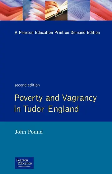 Cover of Poverty and Vagrancy in Tudor England