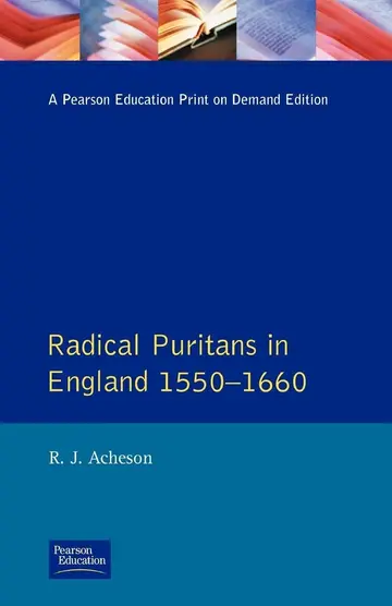 Cover of Radical Puritans in England 1550 - 1660