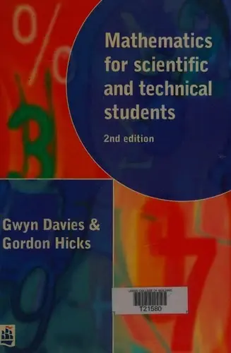 Cover of Mathematics for Scientific and Technical Students