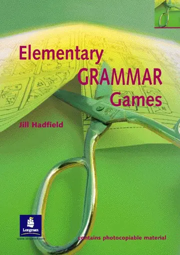 Cover of Elementary Grammar Games Paper
