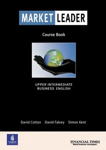 Cover of Market Leader Upper Intermediate Coursebook