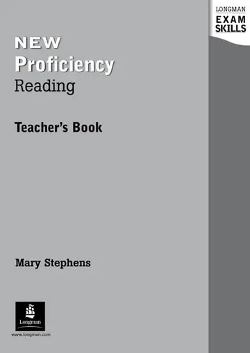 Cover of Longman Exam Skills CPE Reading Teacher's Book New Edition