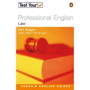 Cover of Test Your Professional English Law