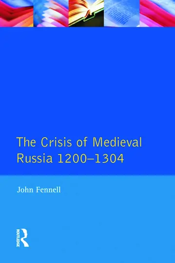 Cover of The Crisis of Medieval Russia, 1200-1304
