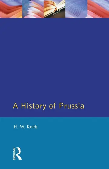 Cover of A History of Prussia
