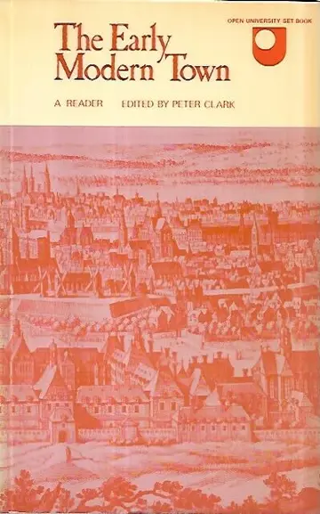 Cover of Early Modern Town