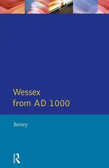 Cover of Wessex from Ad 1000