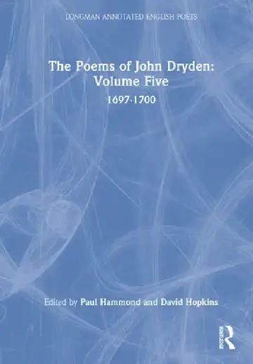 Cover of The Poems of John Dryden