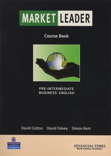 Cover of Market Leader Pre-Intermediate Coursebook