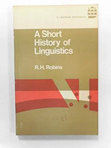 Cover of Short History of Linguistics