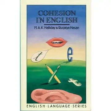 Cover of Cohesion in English