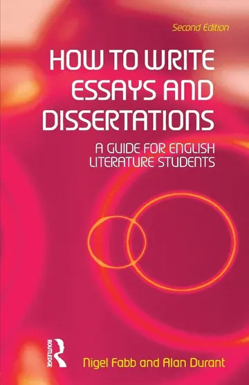 Cover of How to Write Essays & Dissertations