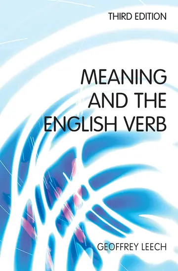 Cover of Meaning and the English Verb
