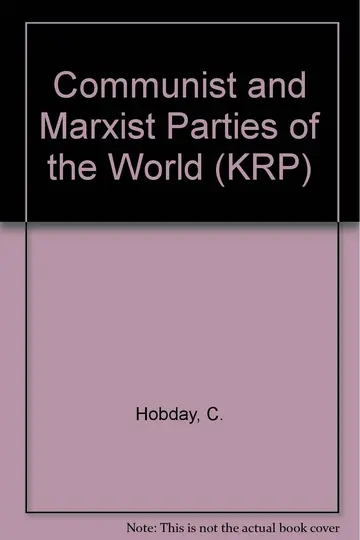 Cover of Communist and Marxist Parties of the World