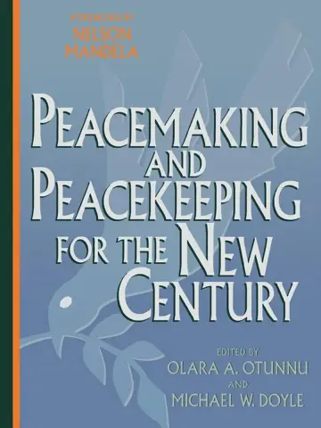 Cover of Peacemaking and Peacekeeping for the New Century