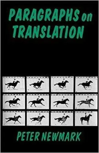Cover of Paragraphs on Translation