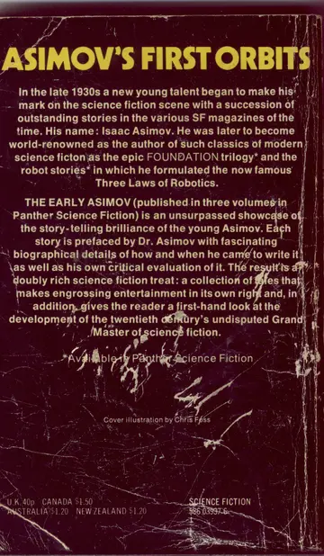Cover of The Early Asimov